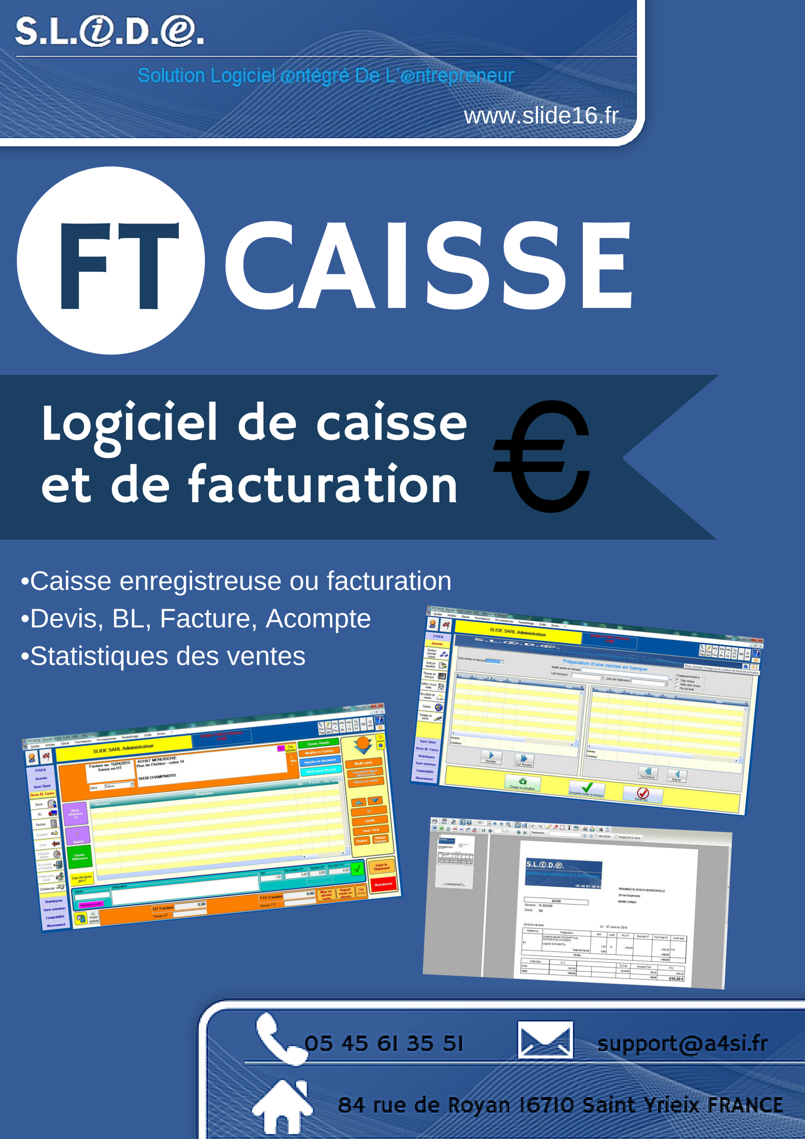 Logiciel de caisse et de facturation FTCAISSE